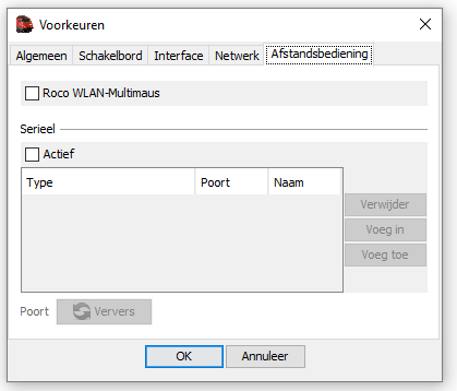 DEF2_iTrain_Voorkeuren_Afstandsbediening RocoWlan